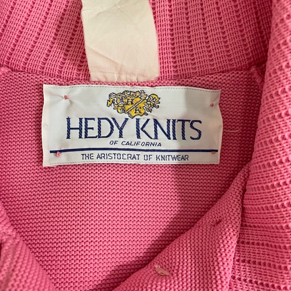 Vintage Hedy Knits of California Cardigan Jacket - Picture 5 of 7